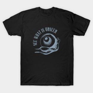 Mystic Eye In Hand Vintage Illustration Eyeball T-Shirt